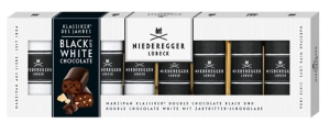 Niederegger Marzipan Black & White Double Chocolate (100g)