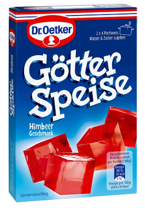 Dr. Oetker Götterspeise Himbeer-Geschmack (2 x 12.5g)