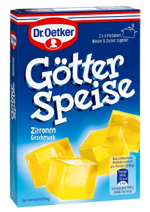 Dr. Oetker Götterspeise Zitrone- Geschmack (2 x 12.6g)