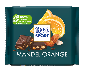 Ritter Sport Mandel Orange (100g)