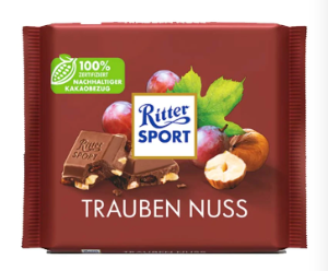 Ritter Sport Trauben Nuss (100g)