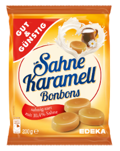 G+G Sahne-Karamell-Bonbons (200g)
