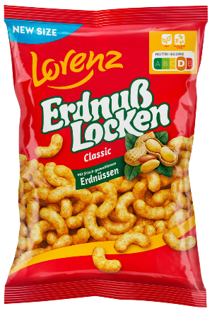 Lorenz Erdnuß Locken Classic (175g)