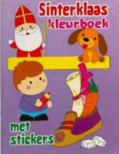*Sinterklaas Kleurboek met Stickers A5