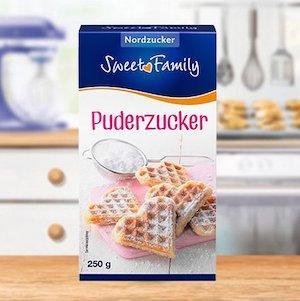 Sweet Family Nordzucker Puder Zucker (250g)