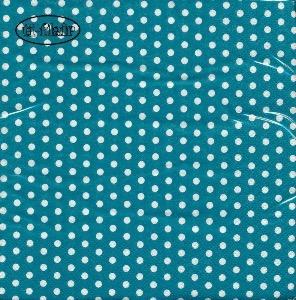 Ti-Flair Lunch Napkins 3-lagig 20 Stück - Bolas Turquoise (33 x 33 cm)