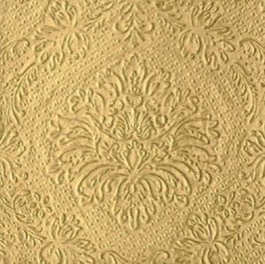 Ti-Flair Lunch Napkins 3-lagig 20 Stück - Luxury Gold (33 x 33 cm)