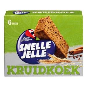 Wieger Ketellapper Snelle Jelle Mini Gingerbreads 6 pcs (216g)